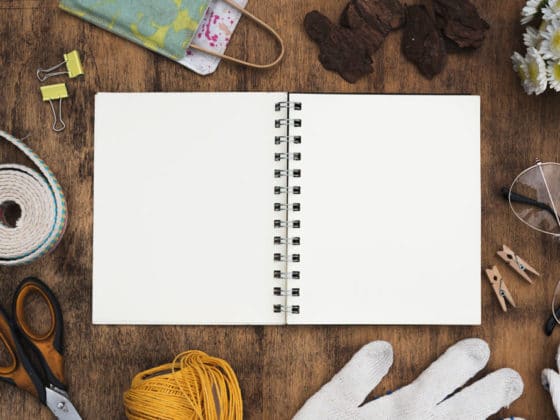 notebook for vegetable garden plans